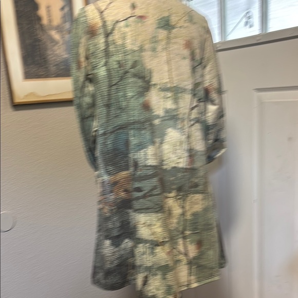 Floral Cowl Neck Midi Dress or tunic plus size available - Picture 6 of 16